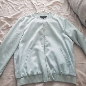 Mint blue Zara jacket